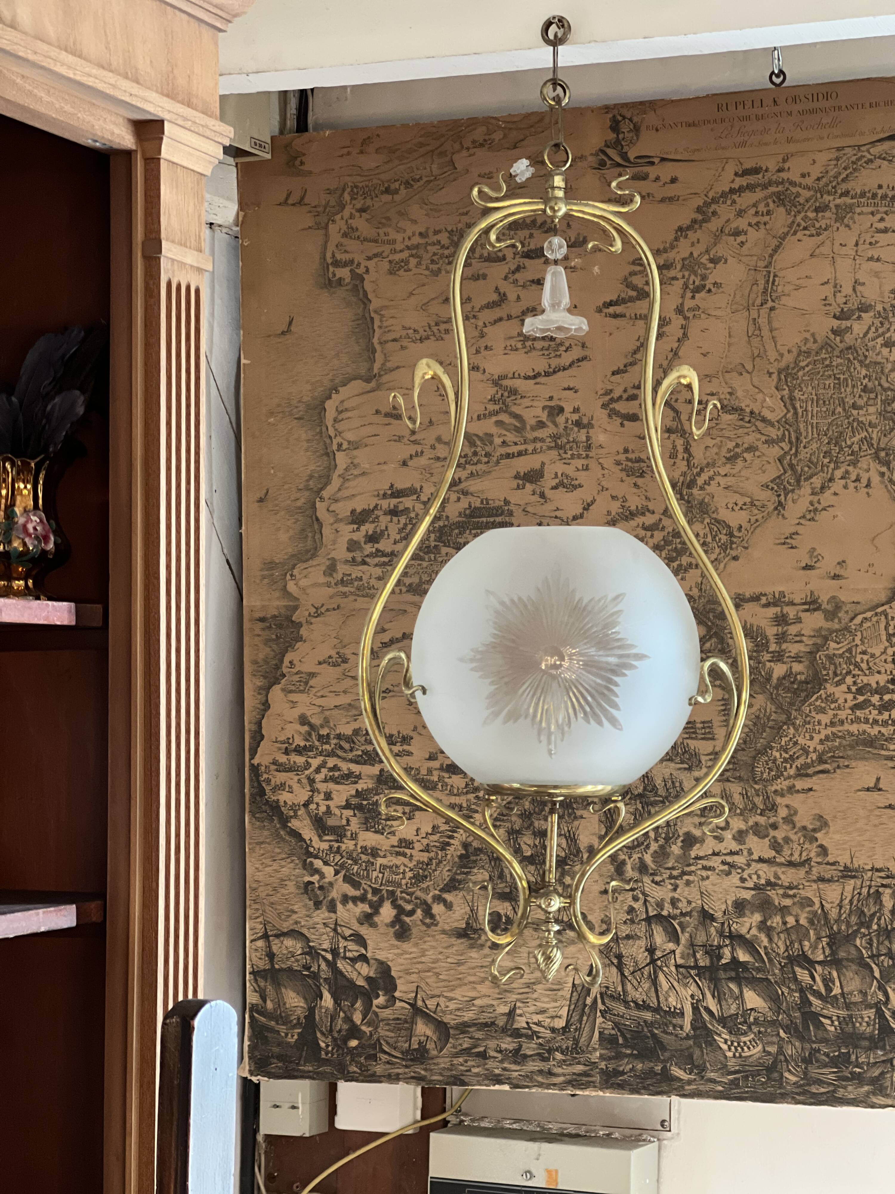 Lanterne art nouveau