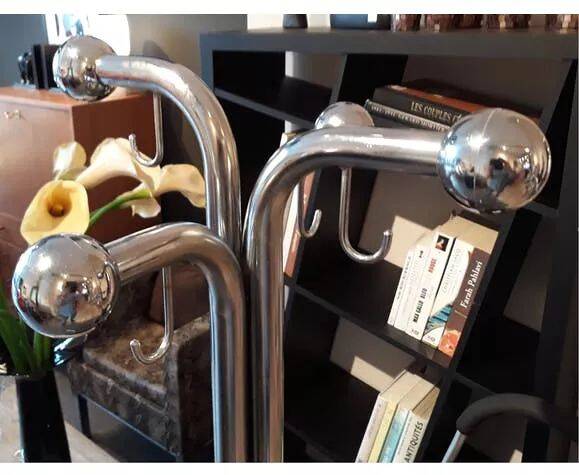 Bulo vintage coat rack, chrome.