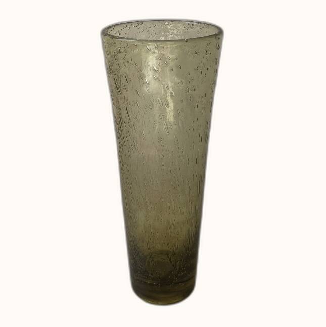 Bubble glass vase from Biot