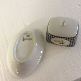 Beurrier porcelain Limoges