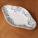 Petit plat vintage creux motif fleurs