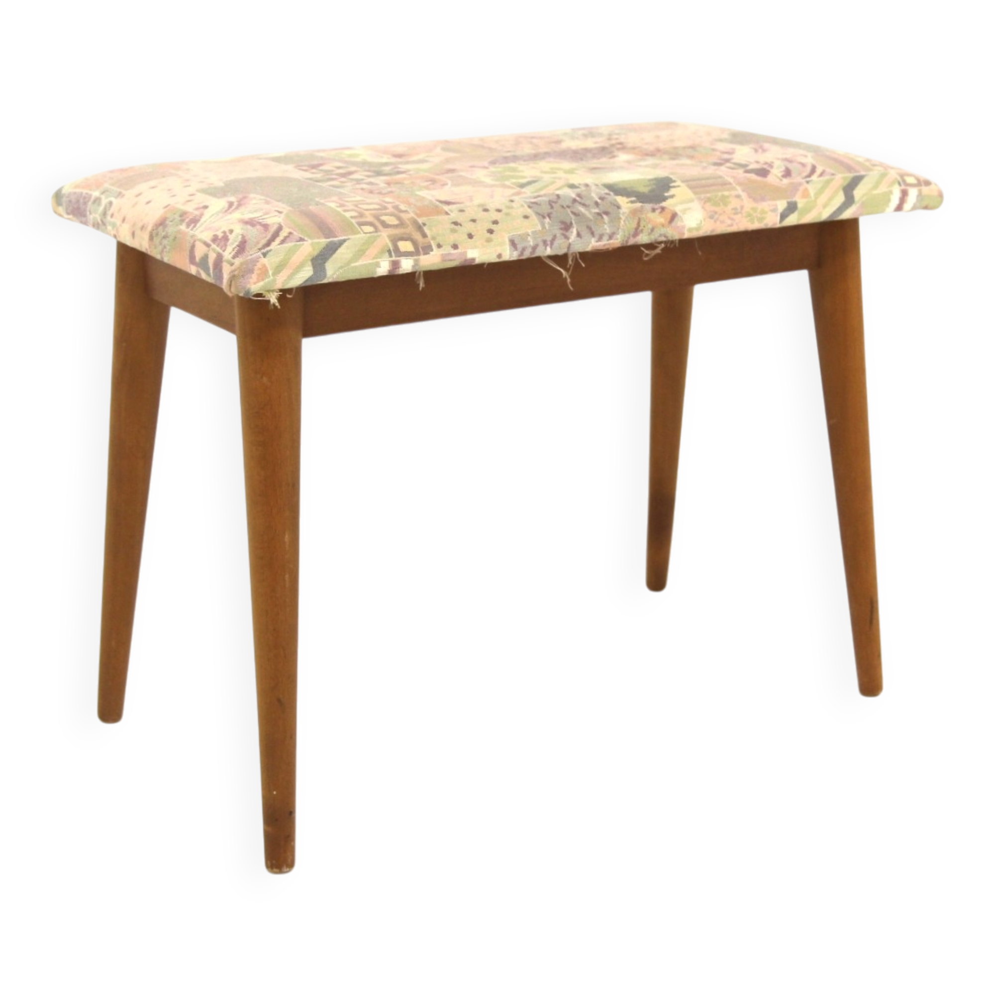 Scandinavian stool in birch, Sweden, 1960