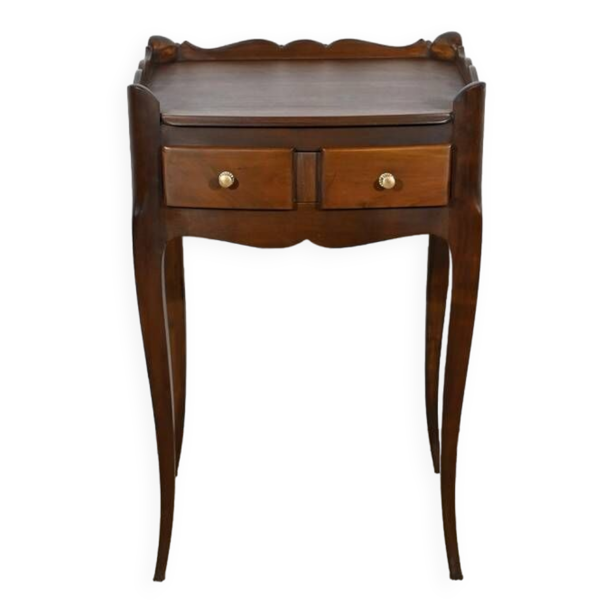 Small Walnut Living Room Table, Louis XV style – 1st Part 20th