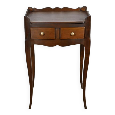 Petite Table de Salon en Noyer, style Louis XV – 1ère Partie XXe
