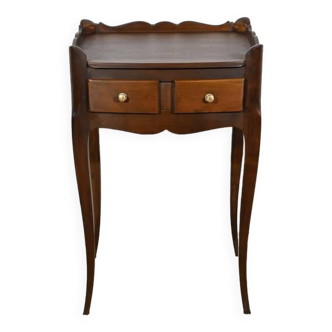 Petite Table de Salon en Noyer, style Louis XV – 1ère Partie XXe