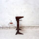 Mahogany coffee table by Ico Parisi for De Baggis Italia 1950s