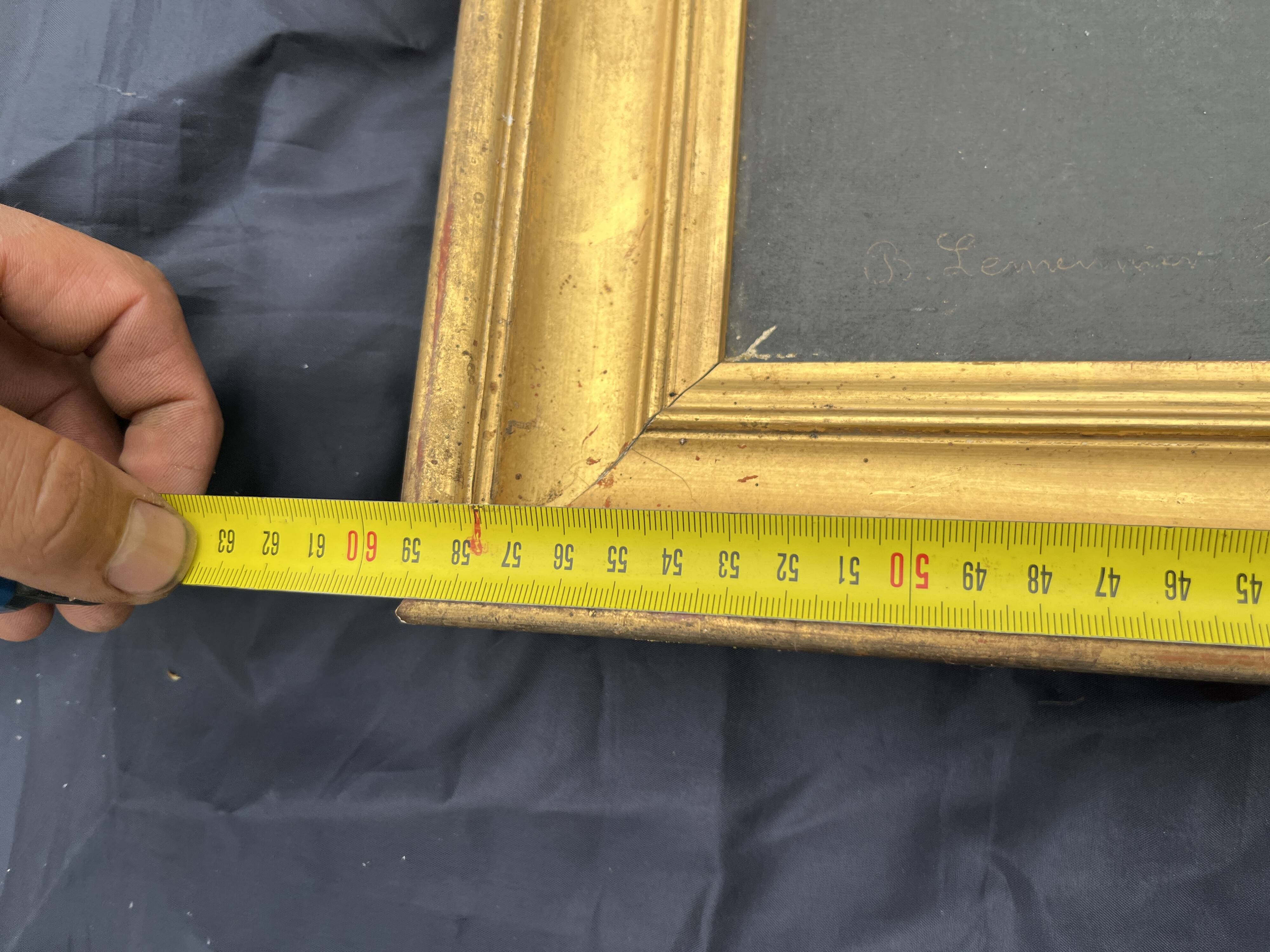 Painting Portrait of a Man – attributed to Basile Lemeunier (1852-1922), dated 18