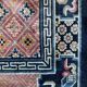 Handmade oriental carpet in wool 134 cm x 215 cm
