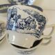 Mix & Match Blue Earthenware Brunch Set – Gien, England, Italy