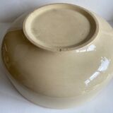 Enamelled ceramic salad bowl