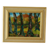 Through the trees by Gustav