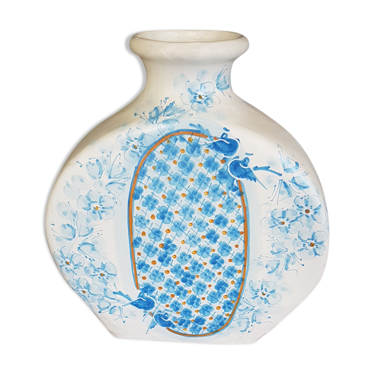 Sicilian ceramic vase pot