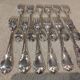 12 silver-plated dessert forks by Christofle Marly, 18.8cm
