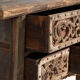 Antique Chinese console with openwork decoration – China, circa 1900