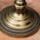 Pair of guilloché bronze candlesticks