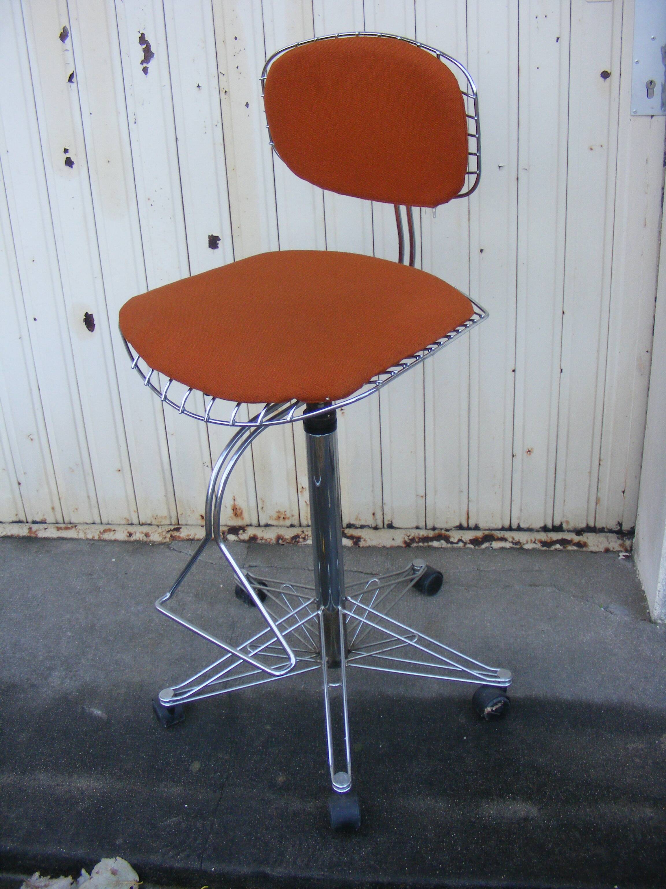 High Chair Office Architect Michel Cadestin Georges Laurent Beaubourg