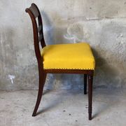 19th-century mahogany chair