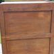 Oak craft cabinet with 5 drawers from the 1930s/1950s