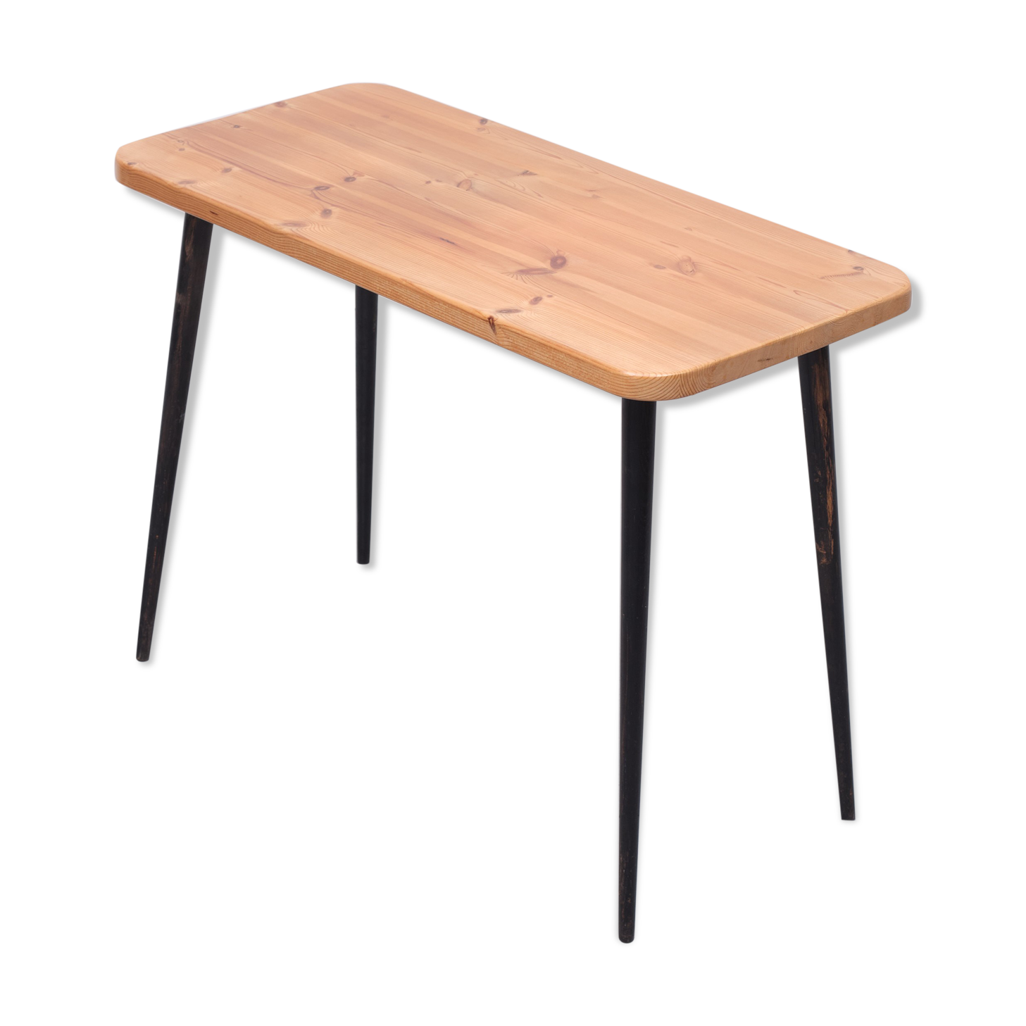 Vintage Pine Side Table, 1960s