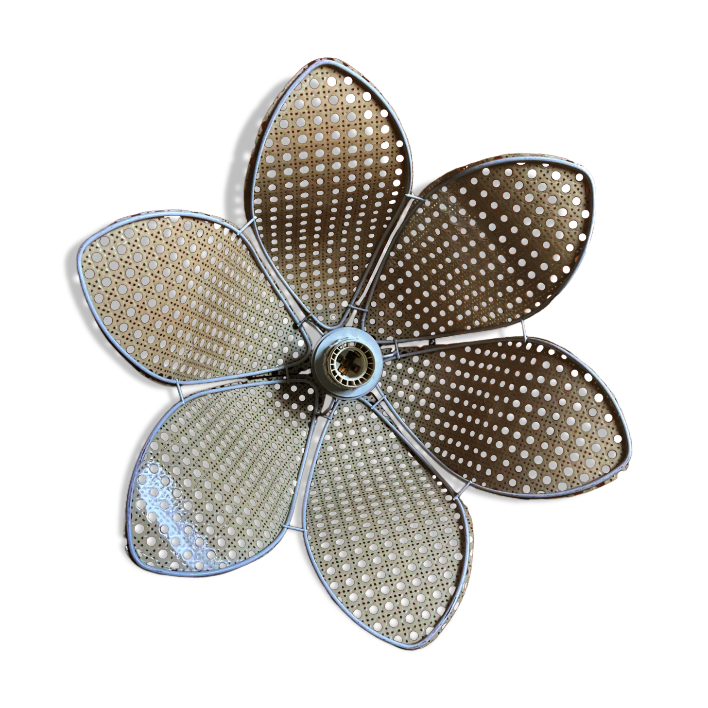 Vintage flower pendant lamp