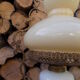 Suspension in white opaline