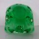 Green Sommerso Murano Glass Ashtray, Italy, 1960s
