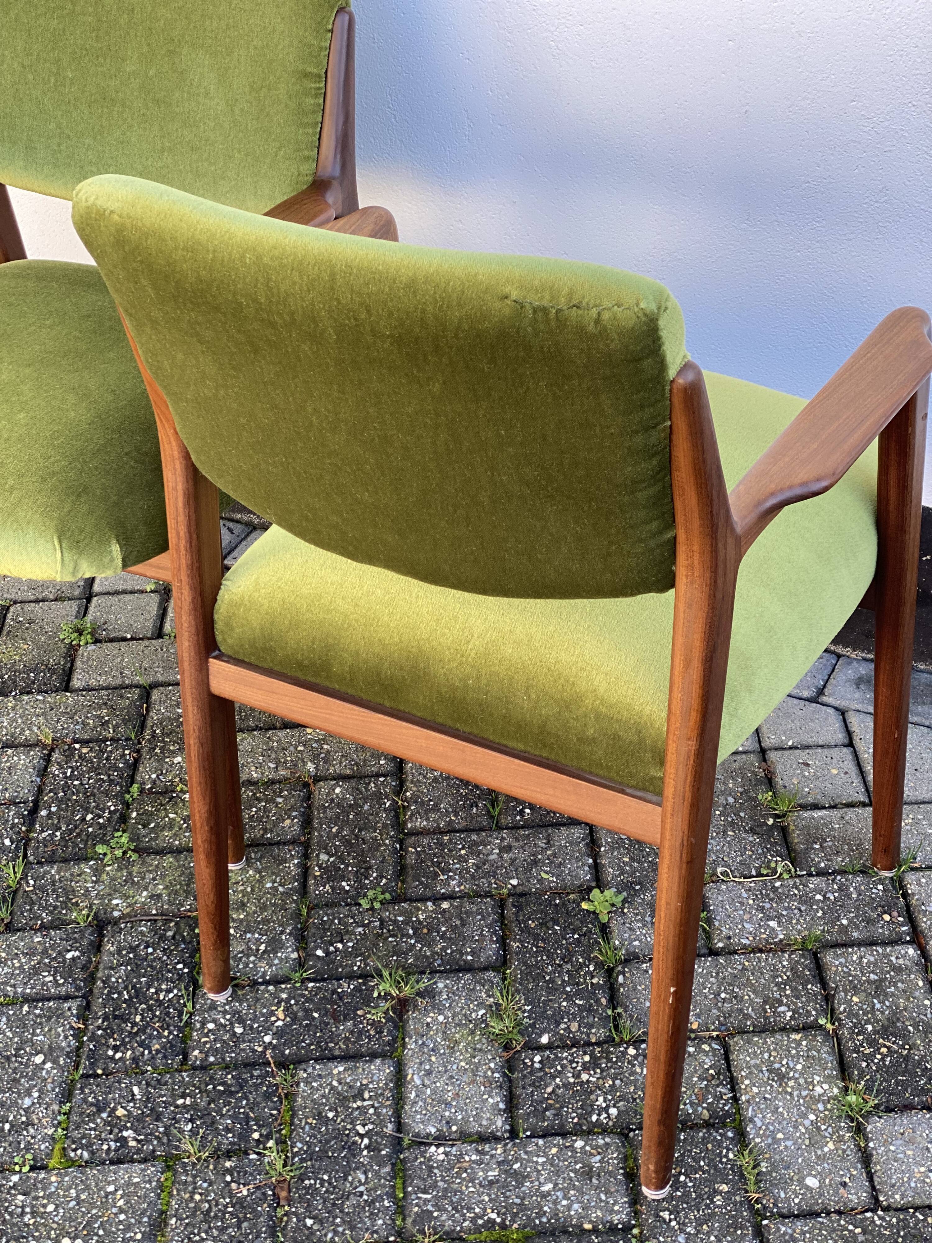 Pair of Danish Arm Chairs