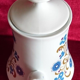 Cafetière en porcelaine de colditz germany décor fleurs vintage