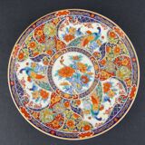 Set of 5 large Taous porcelain plates, Morocco, vintage