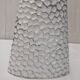 Antique ceramic slip vase signed numbered vintage