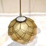 Suspension flower lotus mother-of-pearl