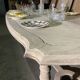 Grande table  en bois brut