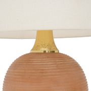 Ceramic table lamp by Ruggero Giangiacomi for La Bottega Il Punto, 1970s.