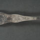 Spoon to sprinkle goldsmith RN silver 53 grams rich decoration Louis XV