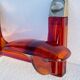 Set of 4 Burnt Orange 1970s Bathroom Accessories