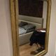 Louis Philippe period mirror in gilded wood