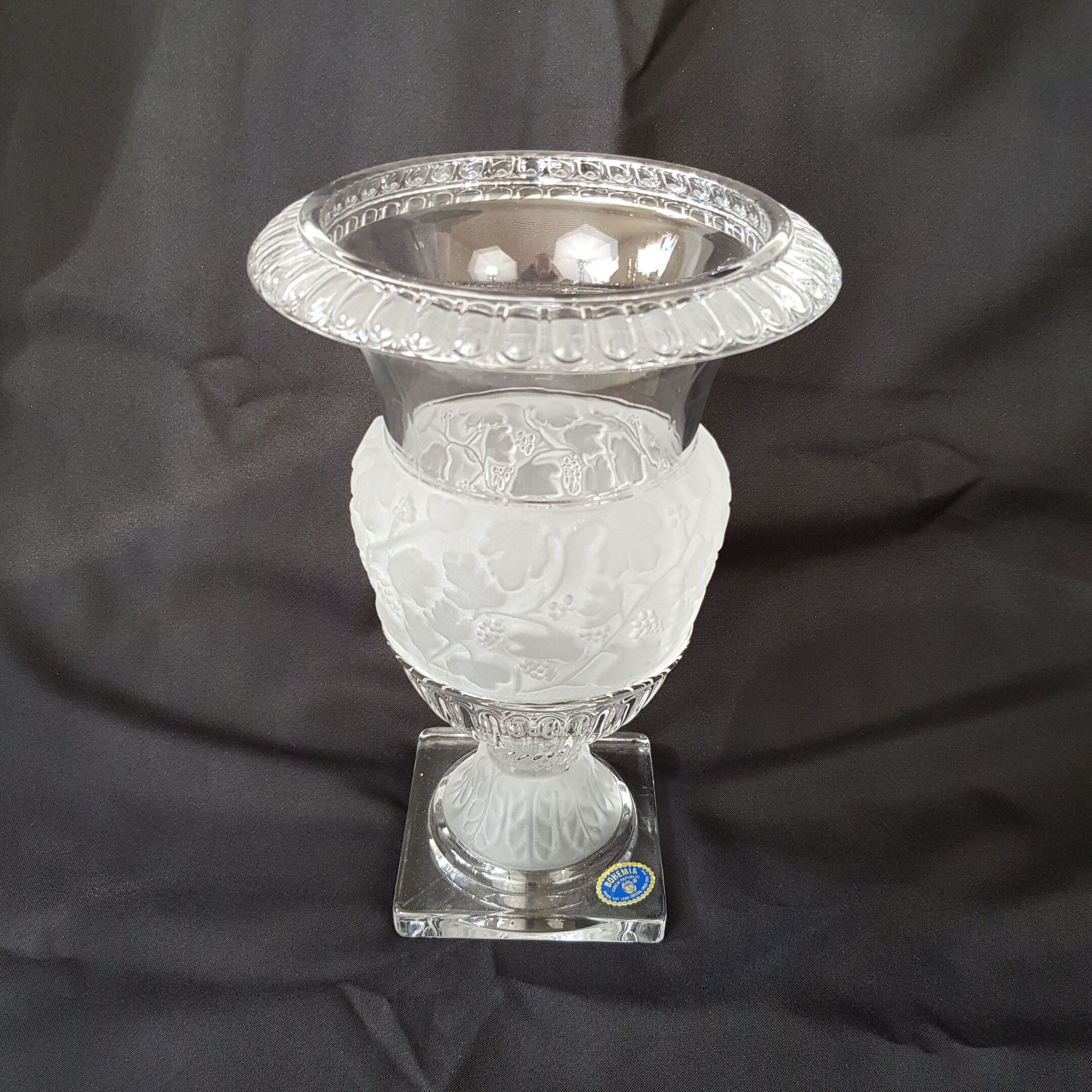 Vase Medicis in Crystal of Boheme