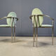 Vintage dining chairs by Belgochrom, set of 6 - 1980s