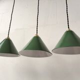 Enamelled sheet metal suspensions