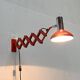 Mid-Century German Space Scissor Wall Lamp by Hustadt Leuchten, 1960s, set of 2