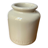 Mustard pot in stoneware LAB Lagny