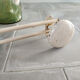 Triple white metal coat rack 60s