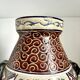 Vase polychrome en grès de Biên Hoa - Vietnam
