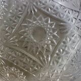 Crystal salad bowl