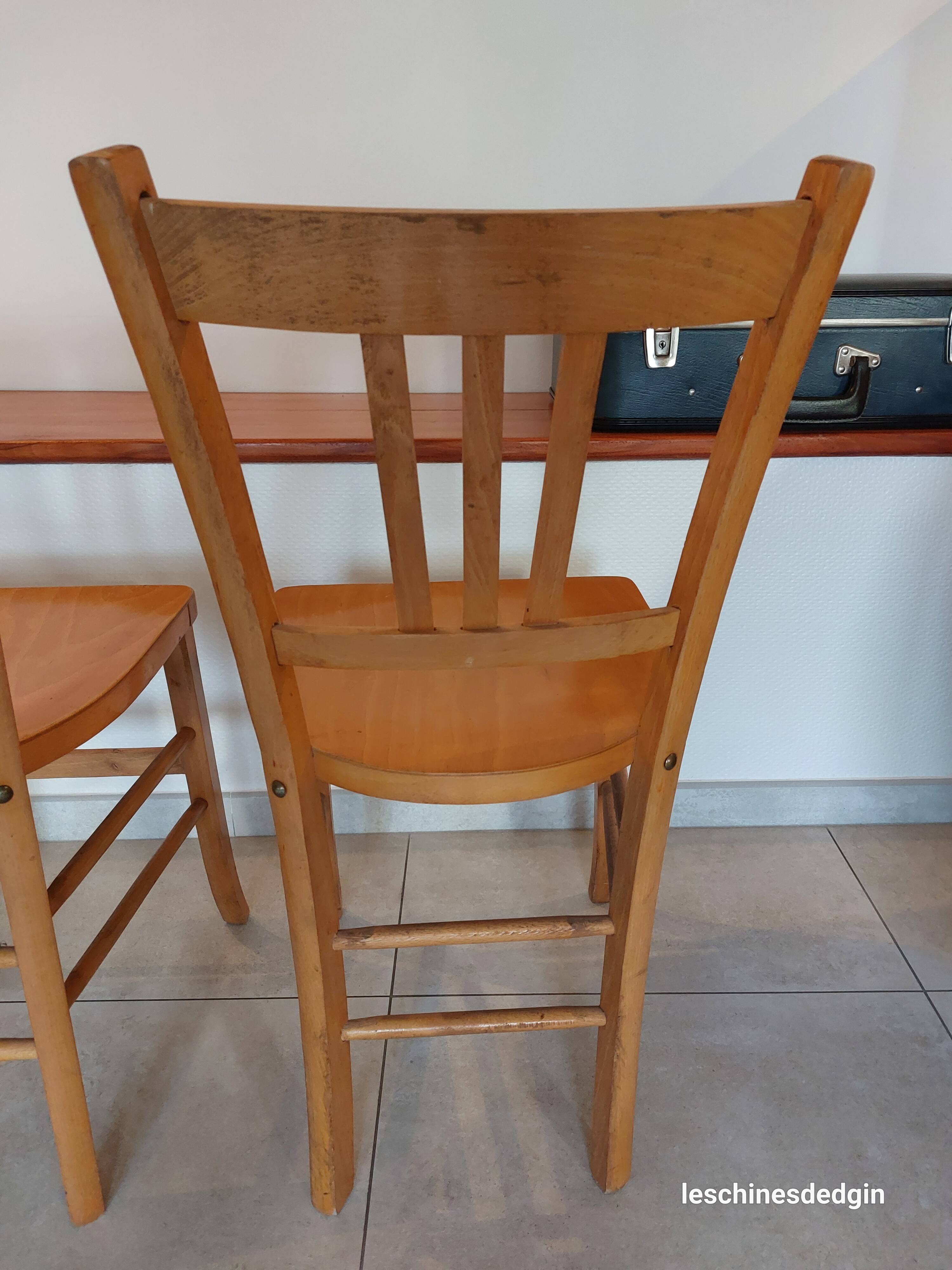 4 Luterma bistro chairs