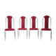 Set of four dining chairs, czechoslovakia,1980s kovobel