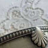 Coupe ancienne en verre et métal argenté