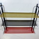 Steel wall system, book rack 1960’s