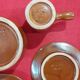 Stoneware coffee service vallauris félix ceram
