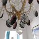 Lustre pampilles Murano